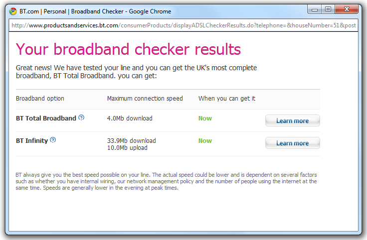 BT FTTC