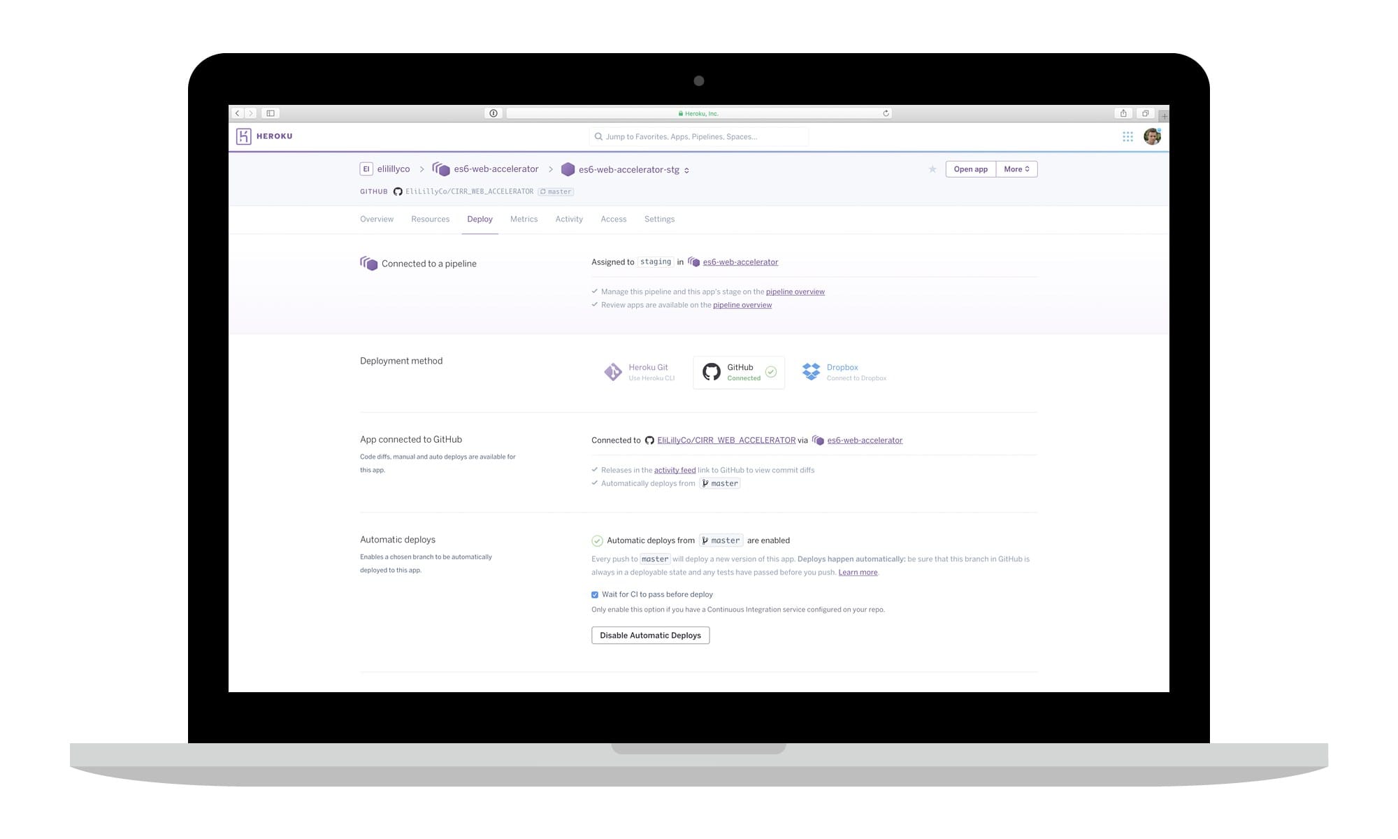 Heroku CI