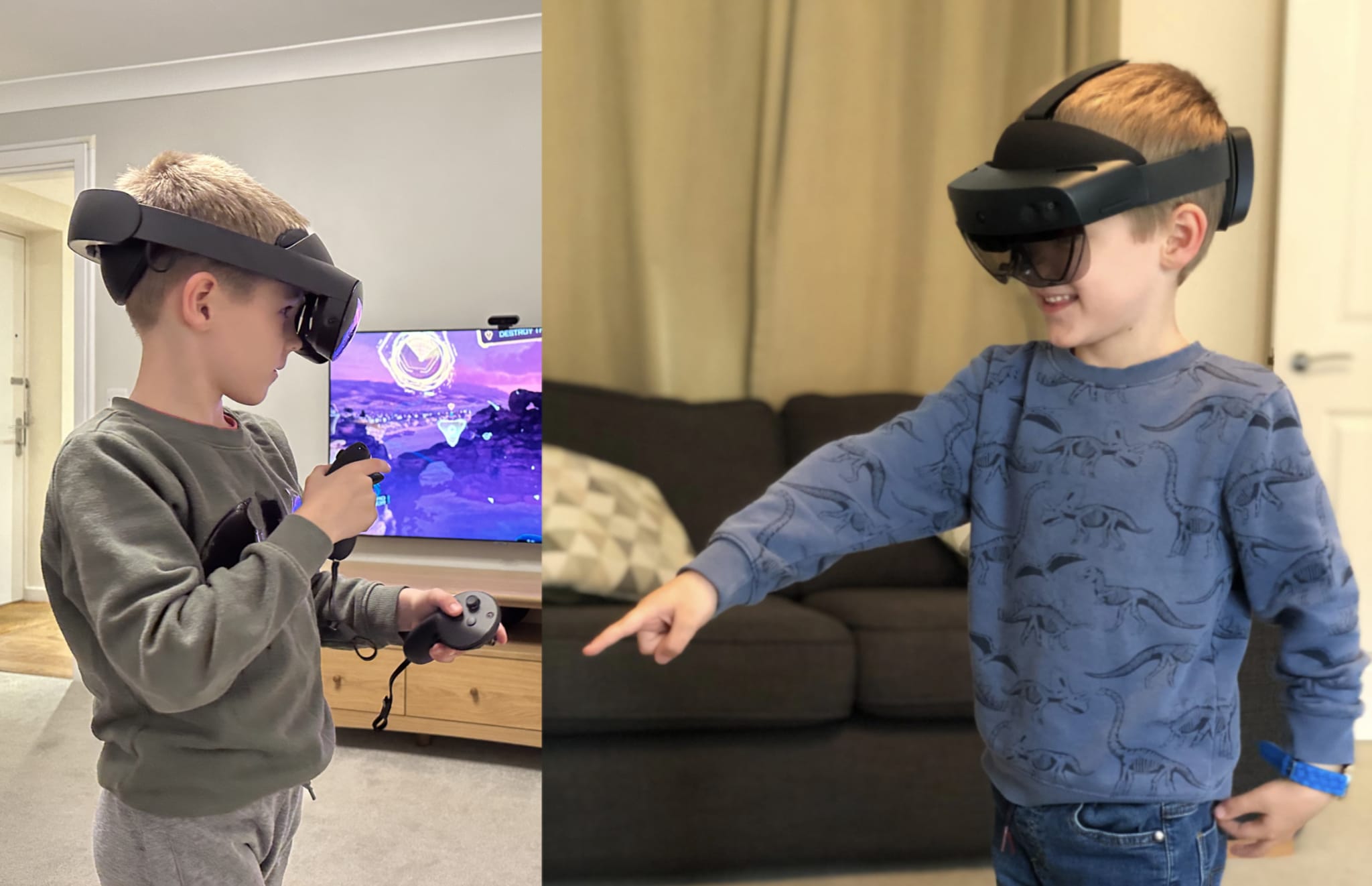 Meta Quest Pro and Microsoft HoloLens 2