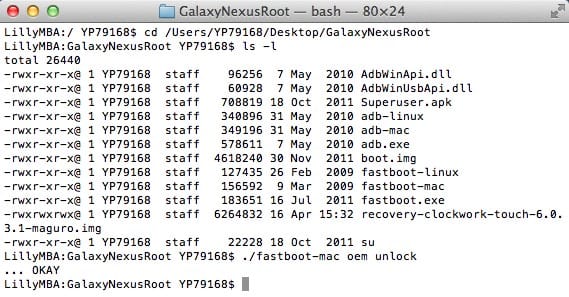 Root Galaxy Nexus