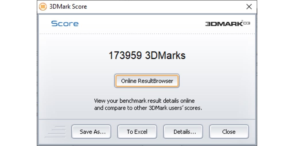 GeForce RTX vs. 3DMark