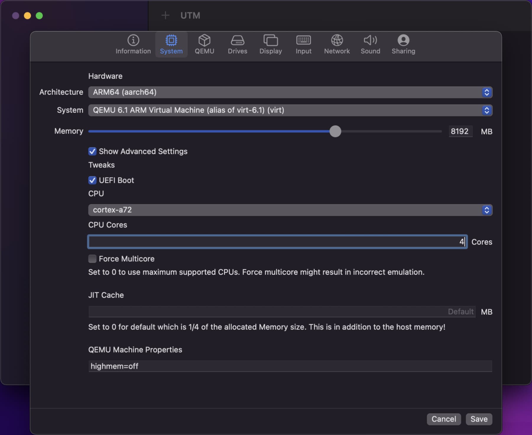 Docker Performance on M1